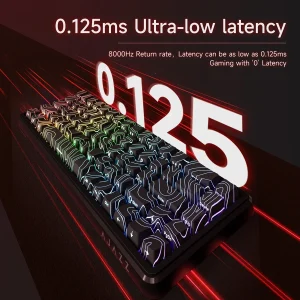 AJAZZ AK 680max magnetic switch mechanical keyboards Low Delay RGB Light custom wired game keyboard hot plug mechanical keyboard