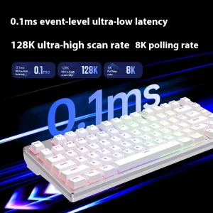 MCHOSE ZERO 75X Mechanical Keyboard Magnetic Switch Wired Hot Swap RGB Low Latency Gaming Keyboards Customized Pc Accessories