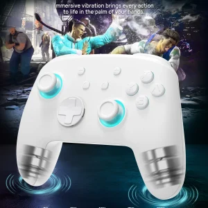 FUNLAB Firefly Luminous Pattern Pro Controller Wireless Bluetooth For Nintendo Switch/OLED Remote Gamepad With 7LED/Paddle/Turbo