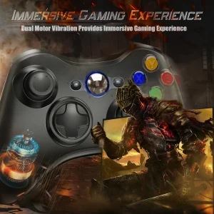 Xbox 360 Wireless Controller For Xbox 360/Slim/Elite/Winodow/PC Video Game Gamepad 6-axis Joystick Dual Vibration 2.4G Gaming